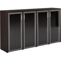Шкаф комбинированный Triumf TRF305.G со стеклом (венге цаво,  2250х485х1279 мм)