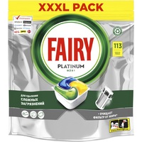 Капсулы для посудомоечных машин Fairy Platinum All in One (113 штук в   упаковке)