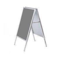 Штендер информационный с рамкой напольный Attache А1 A-STAND из  алюминиевого клик-профиля 25x2 мм