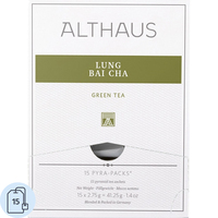 Чай зеленый Althaus Pyra Pack Lung Bai Cha 15 пирамидок