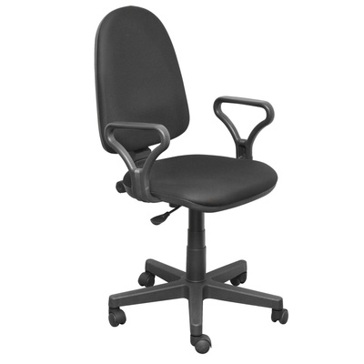 Кресло офисное Prestige GTP черное (ткань, пластик) – выгодная цена –купить товар Кресло офисное Prestige GTP черное (ткань, пластик) винтернет-магазине Комус