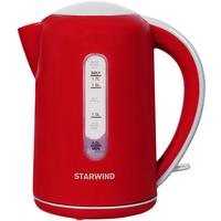 Чайник Starwind SKG1021 красный/серый