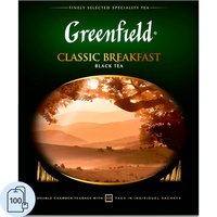 Чай черный Greenfield Classic Breakfast 100 пакетиков