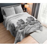 Постельное белье Lovely textile Британцы (1,5-спальное, перкаль)