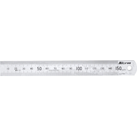 Линейка измерительная Micron 150 мм металлическая (42158)