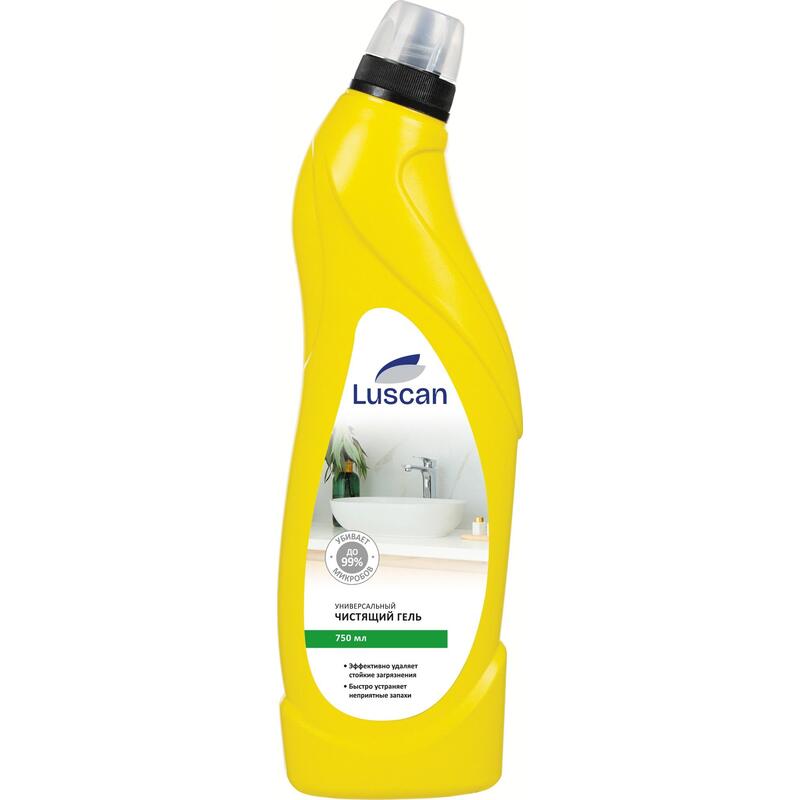 Средство для сантехники Luscan с хлором 750 мл – выгодная цена – купить товар Средство для сантехники Luscan с хлором 750 мл в интернет-магазине Комус