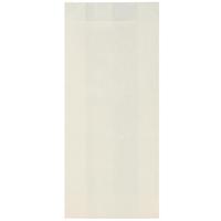 Крафт-пакет бумажный белый 22x9x4 см (2500 штук в упаковке)