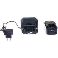 Комплект аккумуляторов с зарядным устройством AEG SETL1840S (18 В, 4 Ач,  Li-ion, 4935478933)