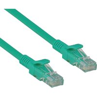 Патч-корд витая пара ExeGate UTP-RJ45-RJ45-5e-1M-GN cat 5e 1 м  (EX258672RUS)