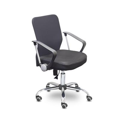 Кресло офисное easy chair 304 черное ткань сетка металл комус