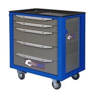 Тележка инструментальная Toollbox TBS-5 серая/синяя (800x468x775 мм)
