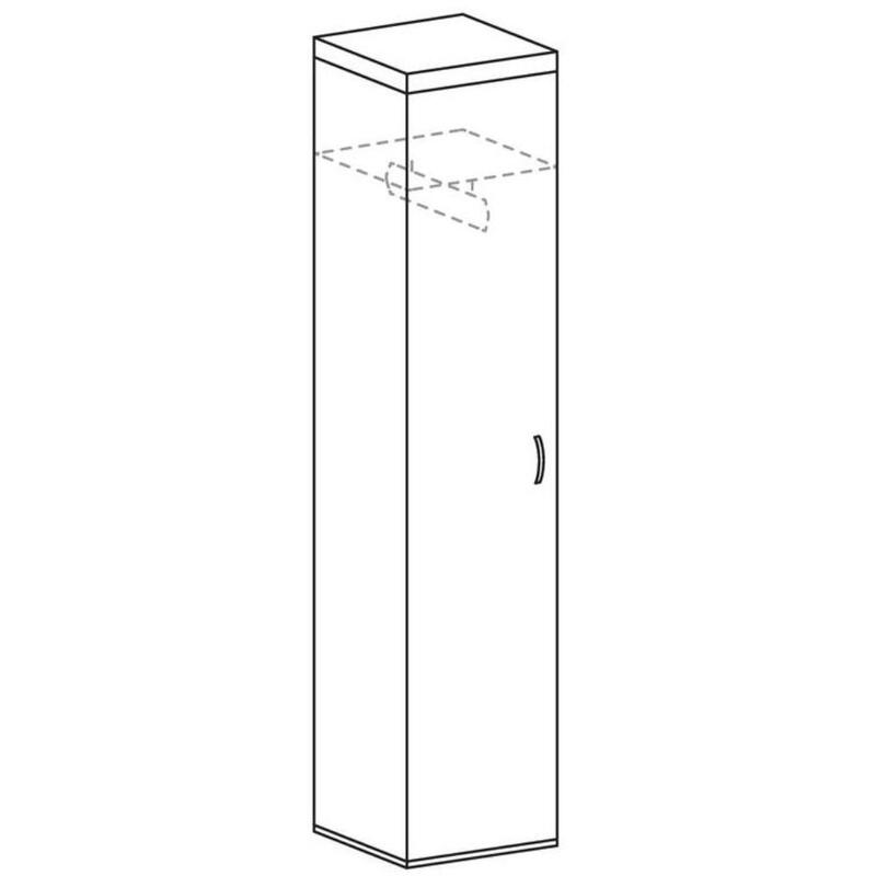 Шкаф для одежды 600х600х2000