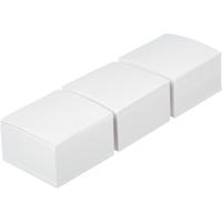 Блок для записей Attache 90x90x50 мм белый (плотность 80 г/кв.м, 3 штуки  в упаковке)