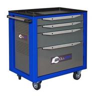Тележка инструментальная Toollbox TBS-4 серая/синяя (800x468x775 мм)
