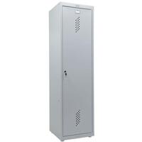 Шкаф хозяйственный металлический Практик ML-11-50U (LS-11-50) (серый,   500х500х1830 мм)