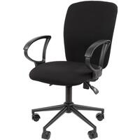 Кресло офисное Chairman 9801 черное (ткань, металл)