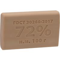 Мыло хозяйственное КМЗ 72% 100 г 90 штук в упаковке