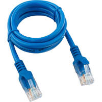 Патч-корд витая пара Cablexpert PP12-1M/B 5e 1 м