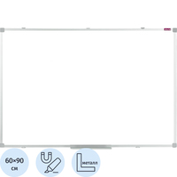 Доска магнитно-маркерная Attache Classic 60x90 см односекционная  (полочка для маркеров)