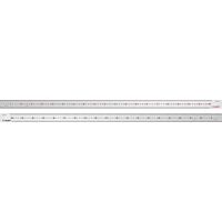 Линейка усиленная Зубр 1000 мм стальная (34280-100)