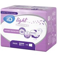 Прокладки урологические iD Light Advanced Maxi (10 штук в упаковке)