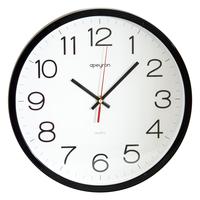 Часы настенные Apeyron Офис (30х30х4 см, черные)