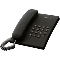 Телефон проводной Panasonic KX-TS2350 черный