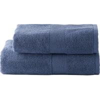 Набор полотенец махровых Basic Collection 2 штуки 50x80/70х130 см 500  г/кв.м индиго