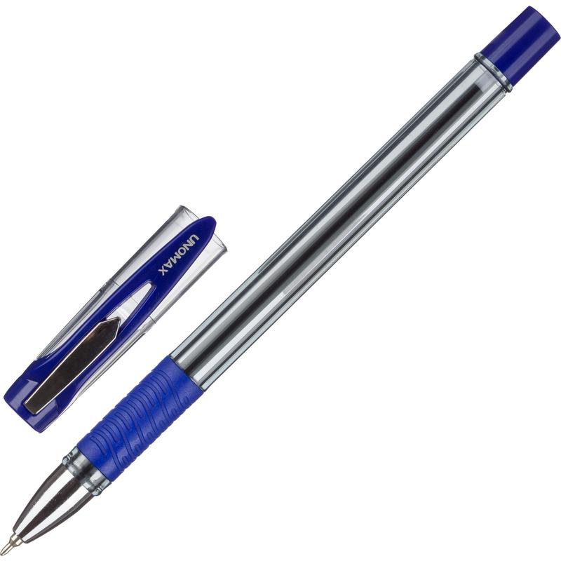 Ручка шариковая неавтоматическая Unomax Pace GP синяя (толщина линии 0.3 мм) – выгодная цена – купить товар Ручка шариковая неавтоматическая Unomax Pace GP синяя (толщина линии 0.3 мм) в интернет-магазине Комус