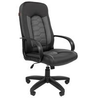 Кресло для руководителя easy chair 695 tpu черное экокожа пластик