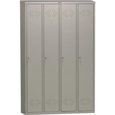 Шкаф для одежды металлический Практик LS-41 4 отделения