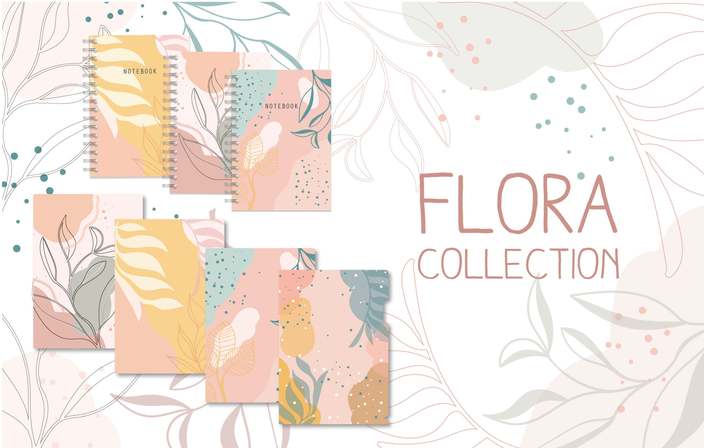 Канцтовары, папки и бизнес-тетради Flora-image