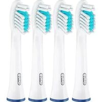 Насадка для электрической зубной щётки Oral-B Family Pack/Sensi UltraThin/Pro/Vitality/Vitality Pro/Vitality Plus/Vitality CrossAction/Genius/Smart мягкая (4 штуки в упаковке)