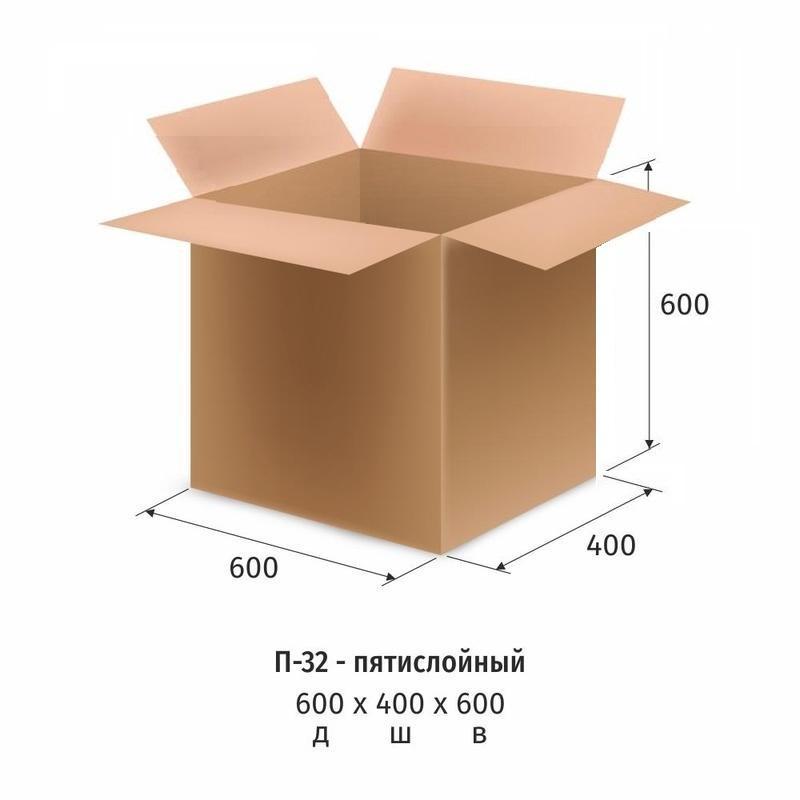 Короб из пятислойного гофрокартона