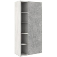Шкаф комбинированный B-tone BTN36150031 полузакрытый (сосна/светлый  бетон, 935х450х1917 мм)