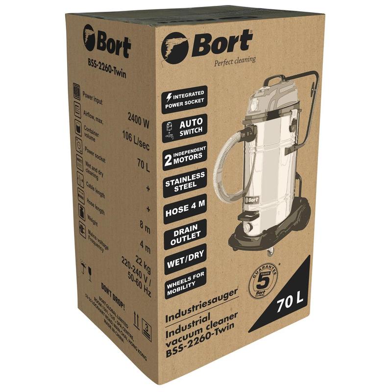 Bort 2260 twin. Bort BSS-2260-Twin. Промышленный пылесос bort BSS-2260-Twin. Bort BSS-2260-Twin 70 л. Bort BSS-2260-Twin 91272522.