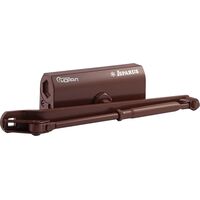 Доводчик дверной Isparus 440 до 140 кг коричневый