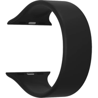 Ремешок Lyambda Atria для Apple Watch 38/40/41 мм черный силиконовый  (DSJ-23-40-BK)