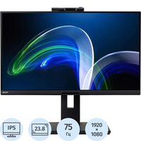 Монитор 23.8'' Acer B248Ybemiqprcuzx чёрный (UM.QB8EE.001)
