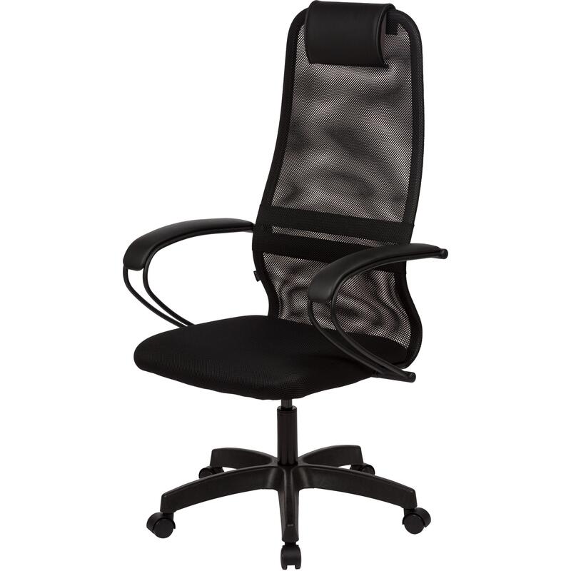 Кресло для руководителя easy chair 590 tc черное ткань металл