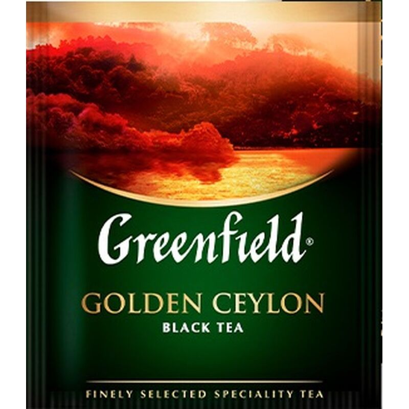 Чай greenfield golden ceylon 100 пакетиков