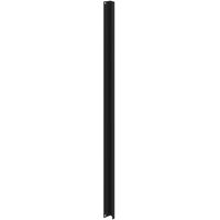 Кабель-канал вертикальный AК5 black (чёрный муар, 615x20x23 мм)