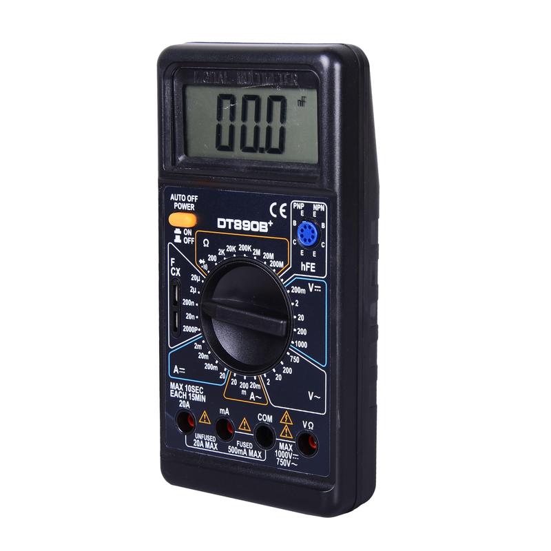 Мультиметр РЕСАНТА DT 890 B+ (61/10/224) – купить по выгодной цене в интернет-магазине | 551773