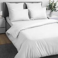 Постельное белье Волшебная ночь Warm white (2-спальное, 2 наволочки  50х70, поплин)