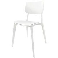 Стул обеденный Sheffilton SHT-S110-P 210045 белый (пластик)
