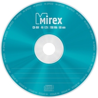 Диск CD-RW Mirex 700 МБ 4x slim box UL121002A8L (10 штук в упаковке)