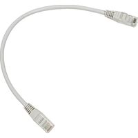 Патч-корд витая пара TWT TWT-45-45-0.3-GY cat 5e 0.3 м
