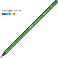 Карандаш чернографитный HB Attache Selection Megapolis заточенный  круглый