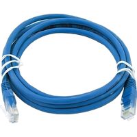 Патч-корд витая пара ExeGate UTP-RJ45-RJ45-5e-1,5M-BL 5e 1,5 м