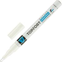 Маркер промышленный лаковый TOPFORT ZP1101 белый 2 мм (1827860)